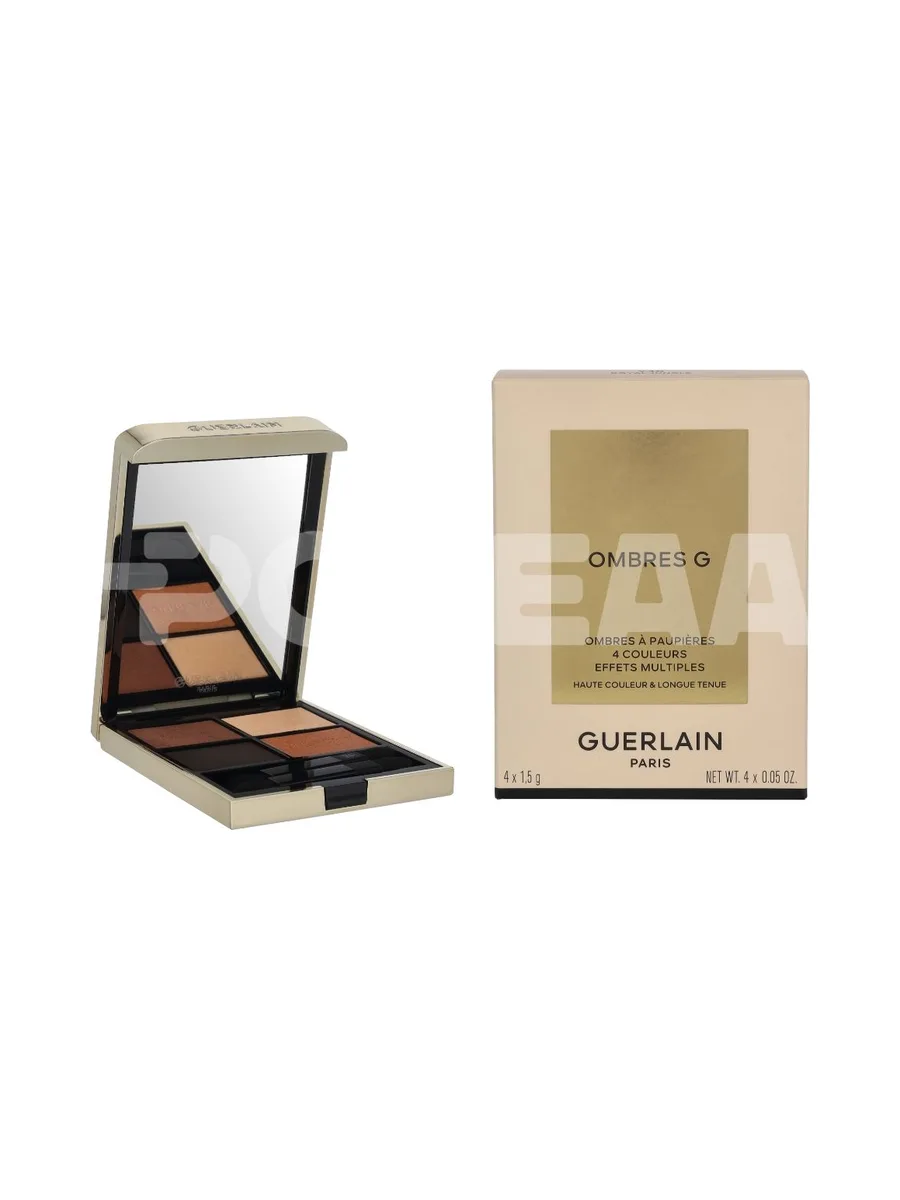 Guerlain Ombres G Eyeshadow Quad Multi-Effect 6g - #940 Royal Jungle/4 x 1,5g 1