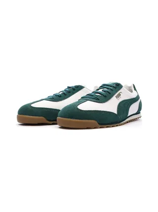 Baskets Blanches/Vertes Homme Puma Arizona Retro 6