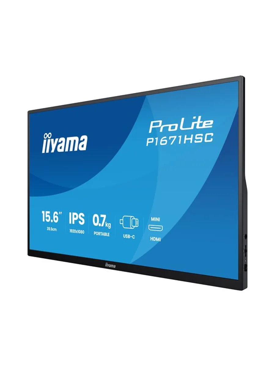 iiyama P1671HSC-B1 15.6" Portable Monito 5