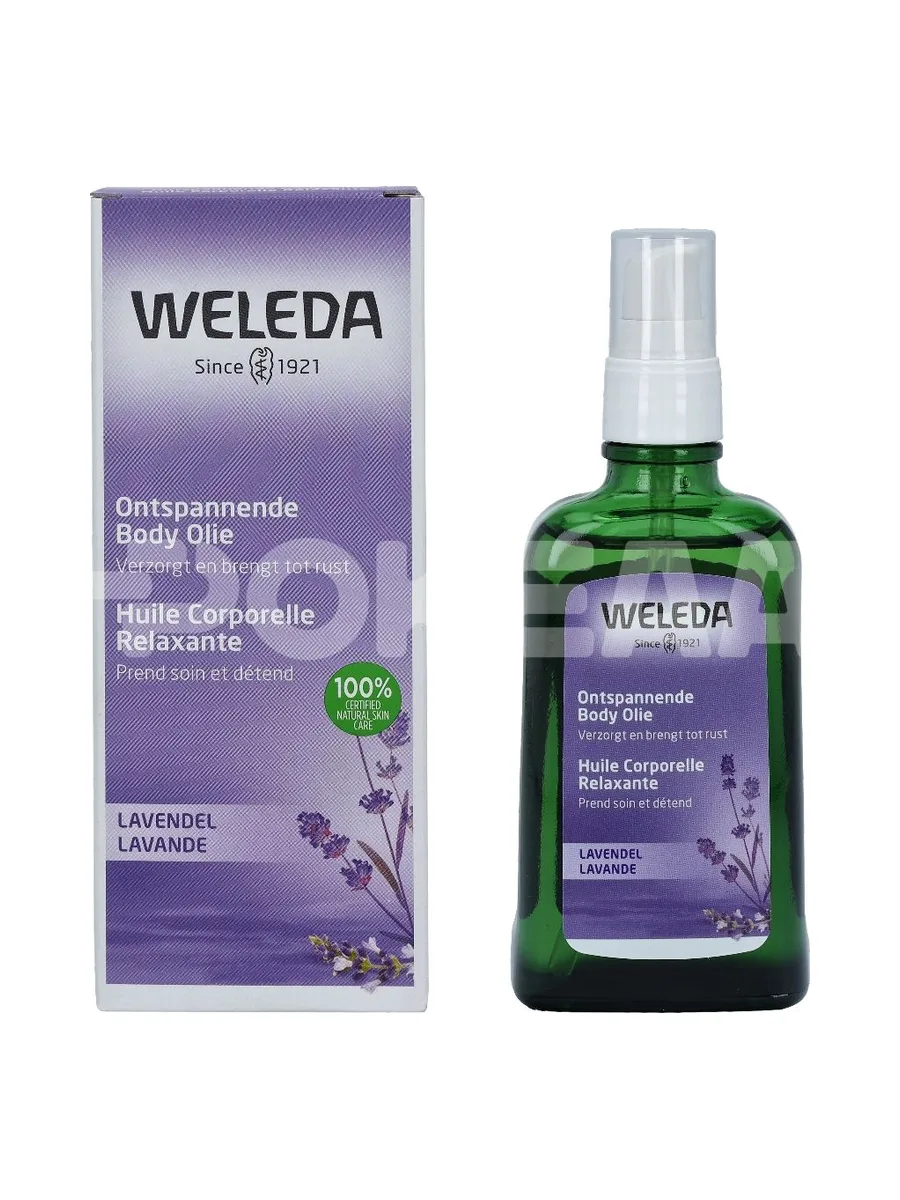 Weleda Lavender Relaxing Body Oil 100ml 1
