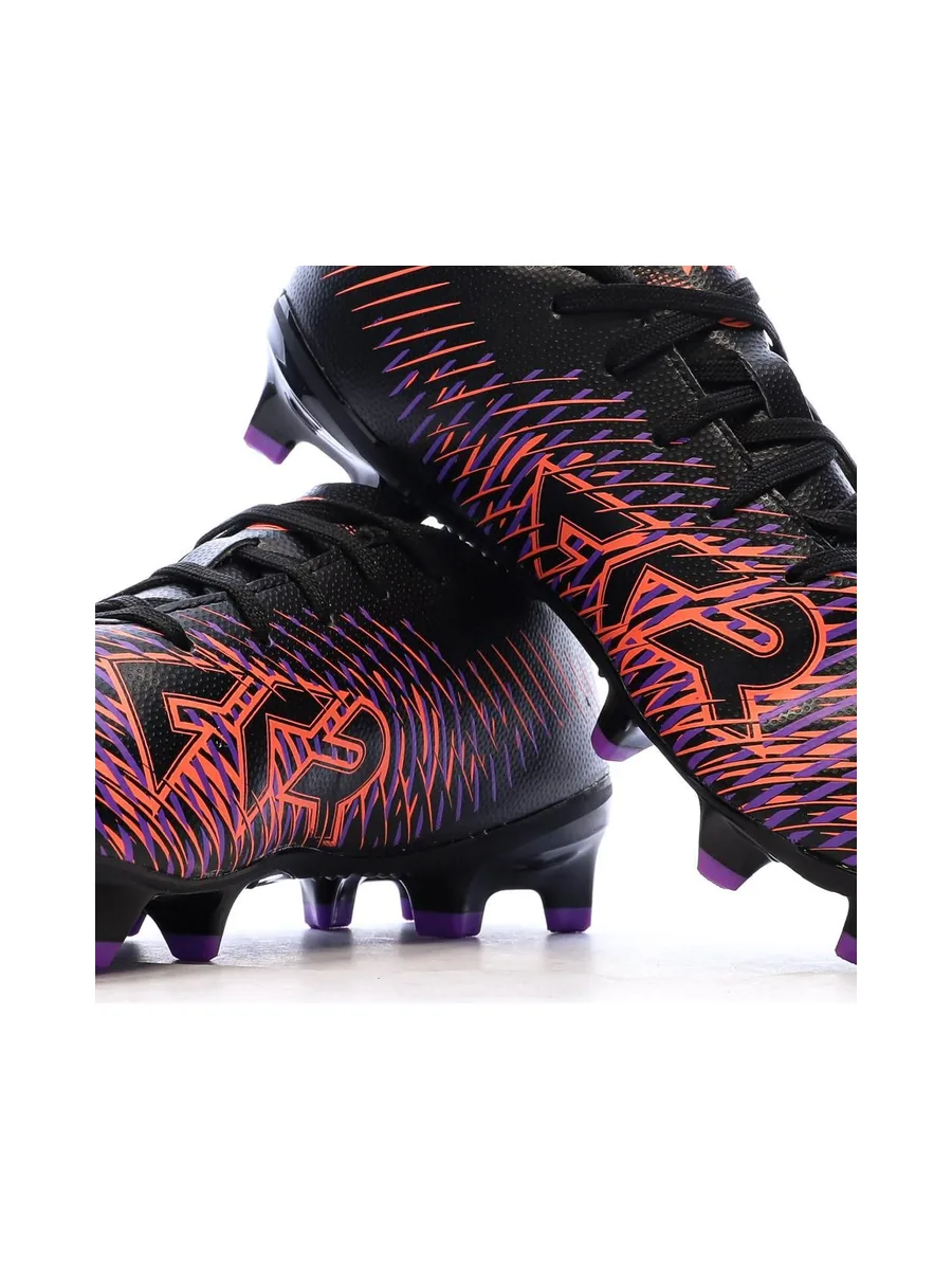 Chaussures de Foot Noir/Violet Junior Puma Future 8 Play FG/AG Jr 8