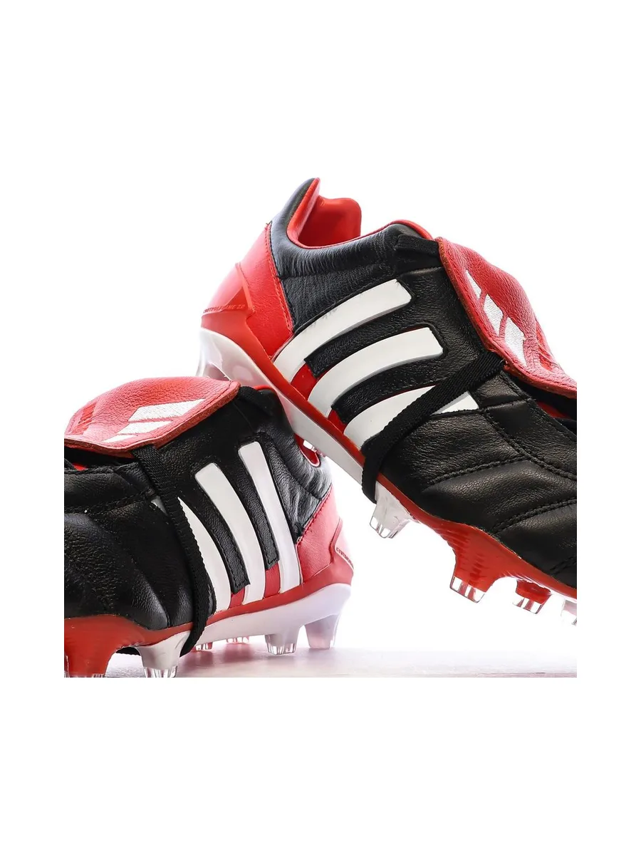 Chaussures de Foot Noir/Rouge Homme Adidas Predator Mania 8