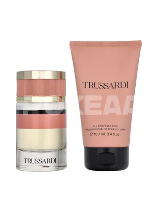 Trussardi New Feminine Contemporary Giftset 160ml - Edp Spray 60ml/Body Emulsion 100ml 2