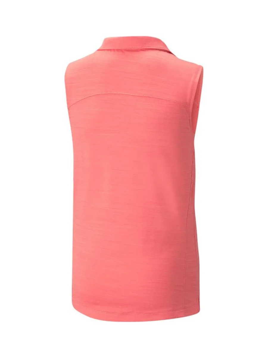 Polo Rose Fille Puma Coast 2
