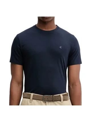 T-Shirt Marine Homme Calvin Klein Jeans LV04LC240G 1