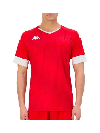 Maillot Rouge Homme Kappa Fosco 2