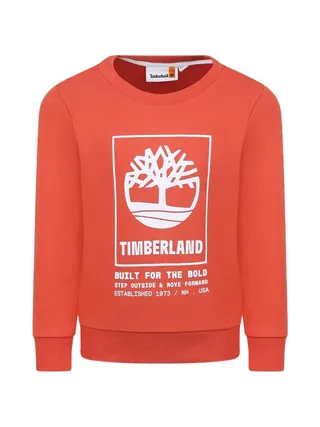 Sweat Terracotta Garçon Timberland T60075 1