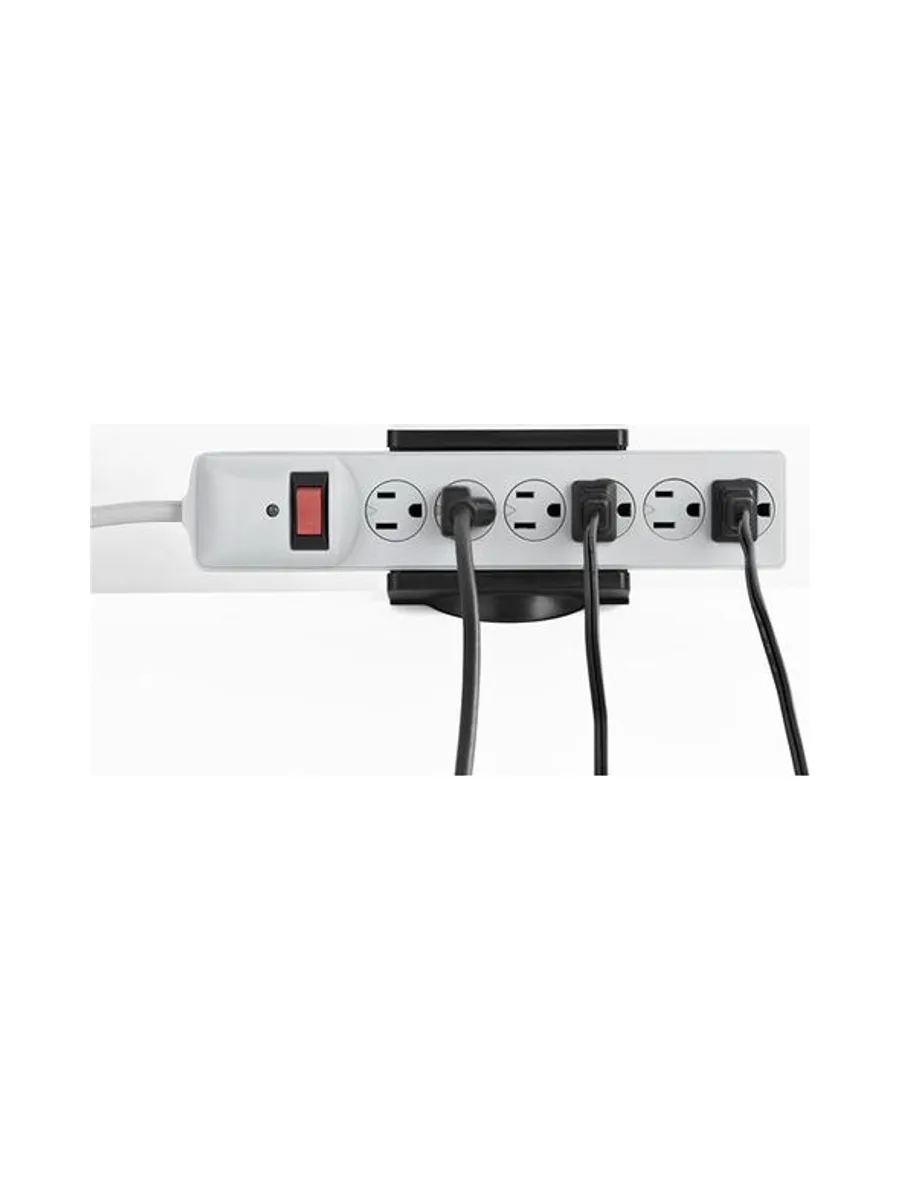Desk Mount for Power Strip - Clamp-on 6