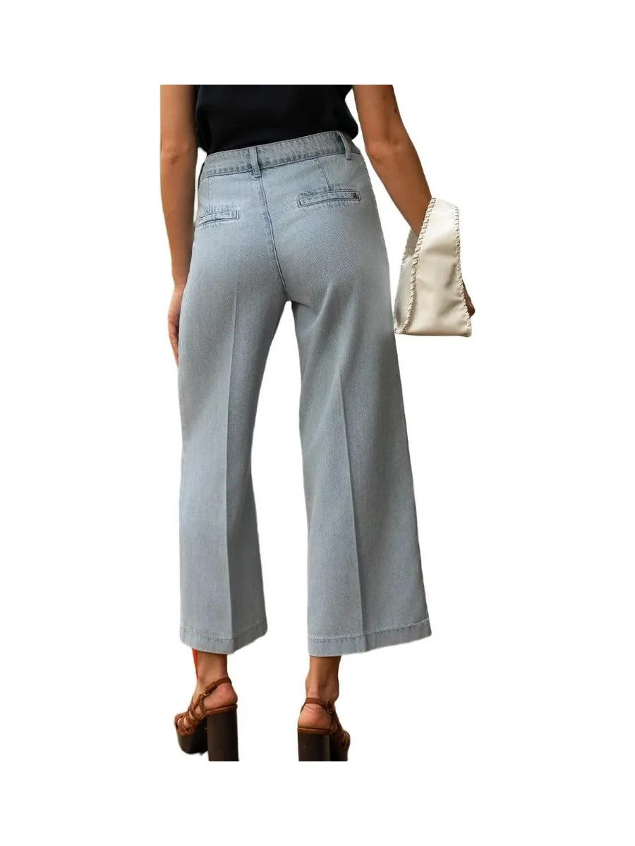 Jean Wide Bleu Femme Oraije Eleonorette 3