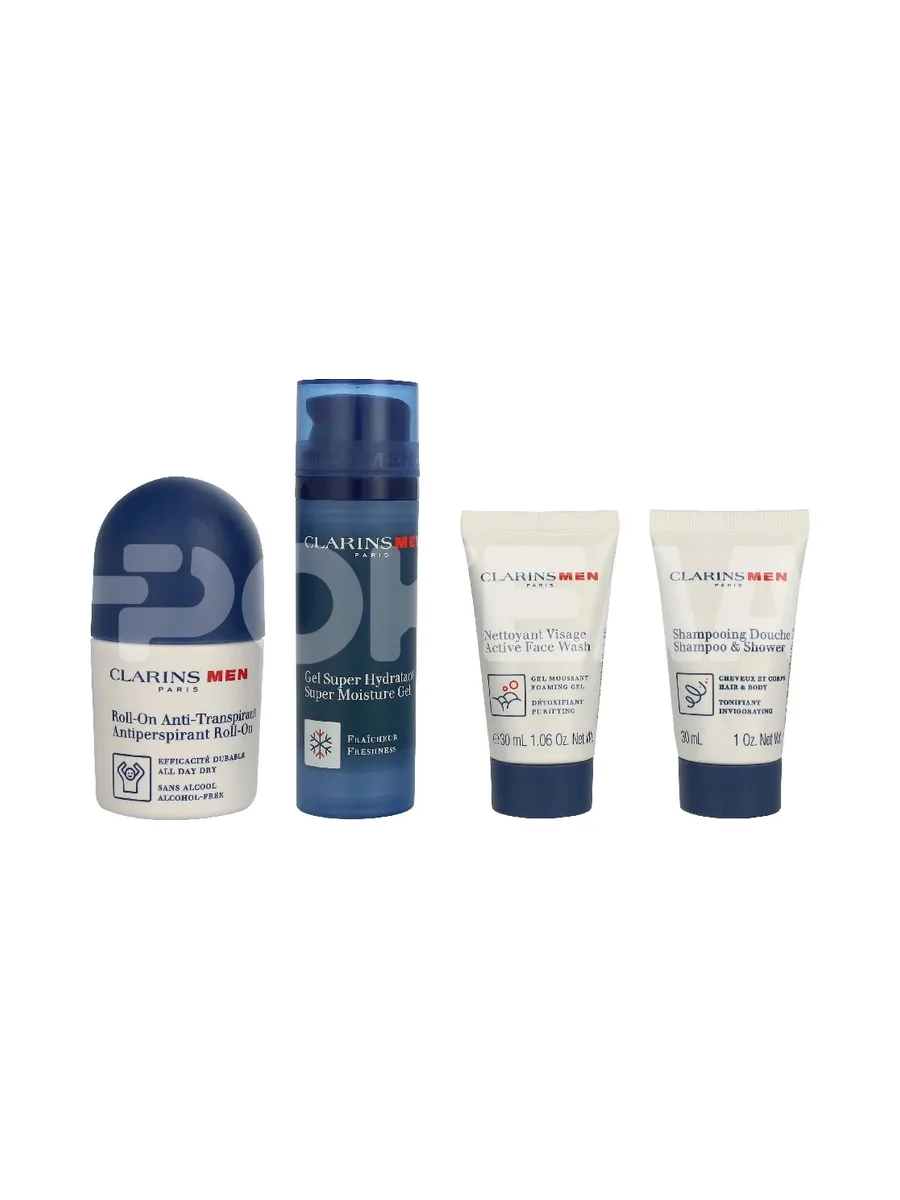 Clarins Men Grooming Essentials Travel Set 163ml 1