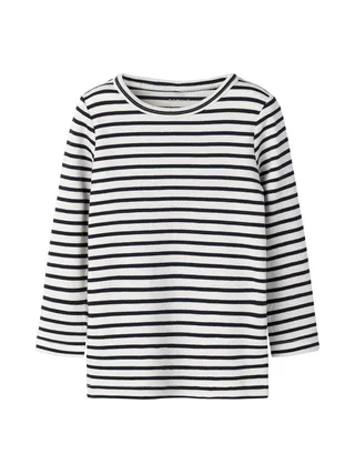 T-Shirt Manches Longues Bleu/Blanc Fille Name it Bani 1