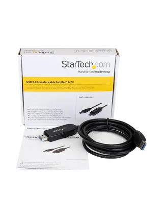 USB 3.0 Data Transfer Cable for Mac+PC 4