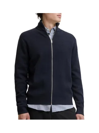 Pull Zippé Marine Homme Jack & Jones Milano 1