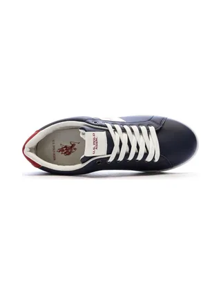 Baskets Marine/Blanc/Rouge Homme US Polo ASSN High-top 4