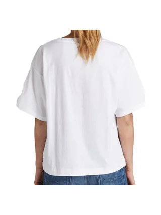 T-shirt Blanc Femme G-Star Raw D23357 2