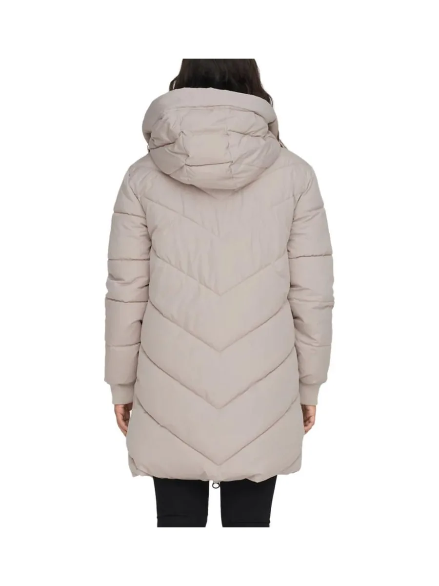 Doudoune Longue Écru Femme JDY Padded 3