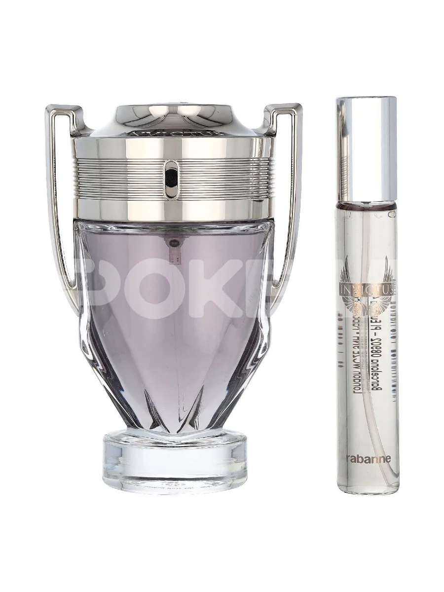 Paco Rabanne Invictus Giftset 120ml - Edt Spray 100ml/Edt Spray 20ml 2