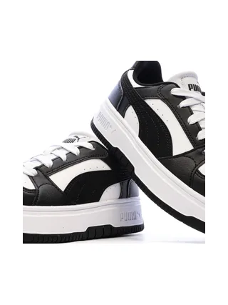 Baskets Noir Garçon Puma Rebound 7