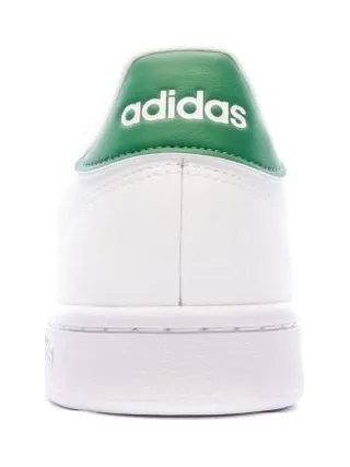 Baskets Blanches/Vert Homme Adidas Advantage 3