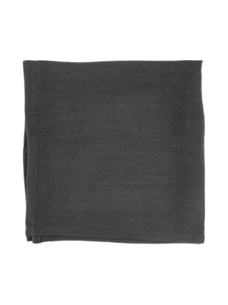 Serviette de table - 6 pièces - Lin et coton blanc crème 27