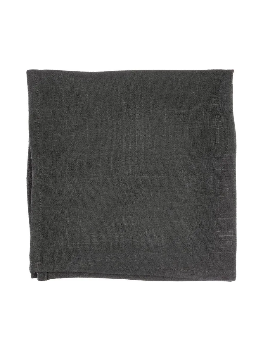 Serviette de table - 6 pièces - Lin et coton blanc crème 107