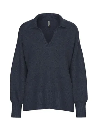 Pull Marine Femme Pieces Malou 1