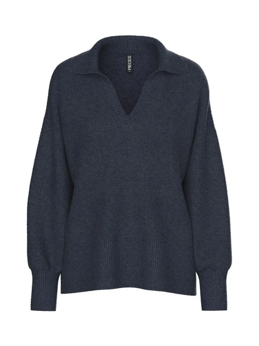 Pull Marine Femme Pieces Malou 2