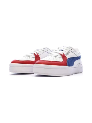 Baskets Blanches/Bleues Garçon Puma Ca Pro Block 6