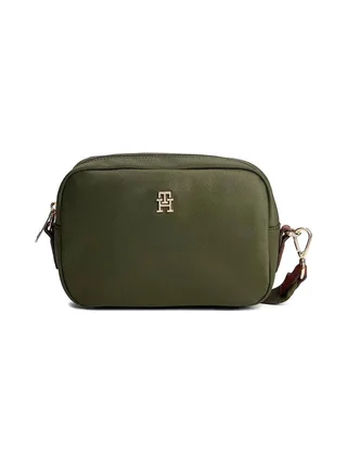 Sac bandoulière Vert Femme Tommy Hilfiger Popette Camera 1