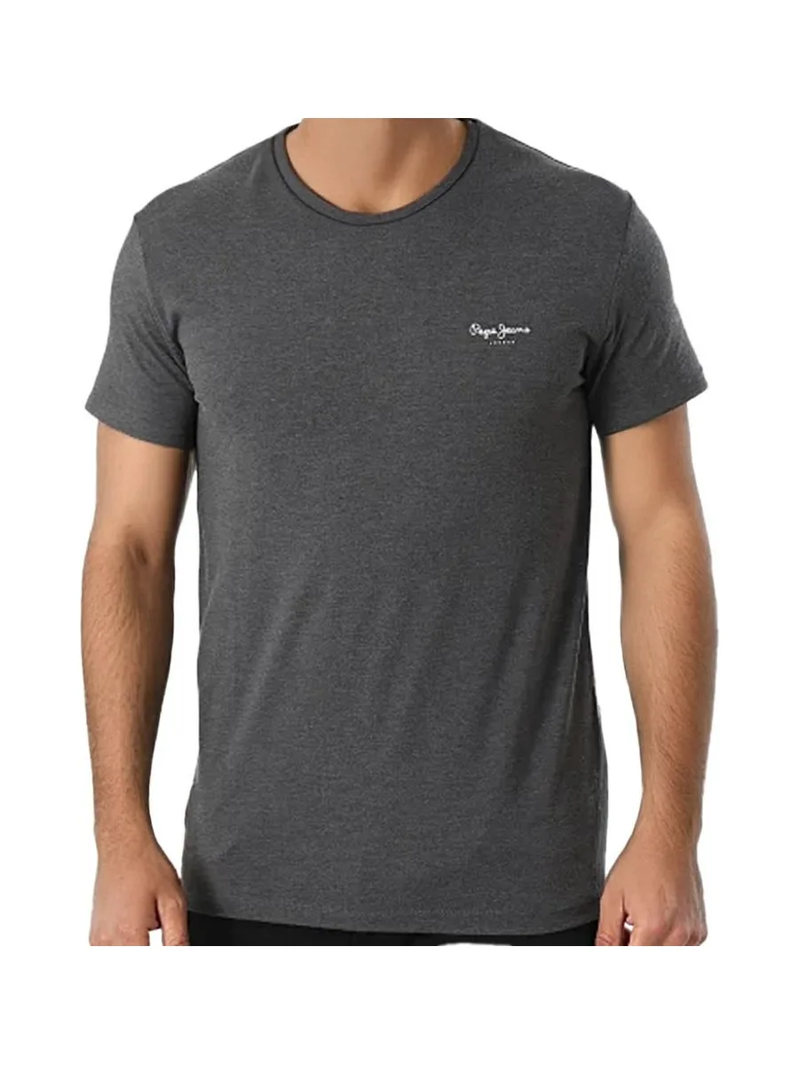 T-Shirt Gris Homme Pepe jeans Original 2