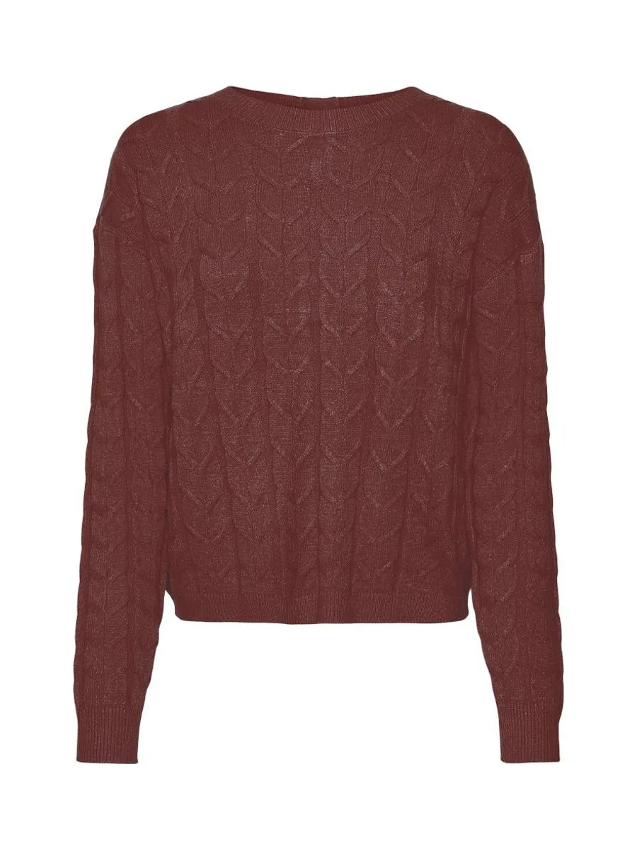 Pull Bordeaux Femme Vero Moda Tilda 2