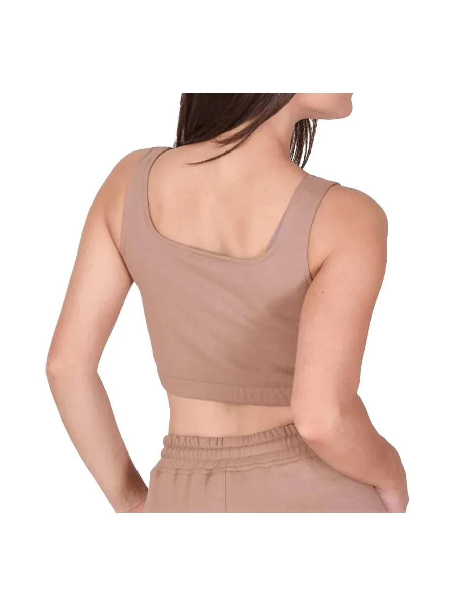 Top Court Marron Femme Project X Paris F211118 3