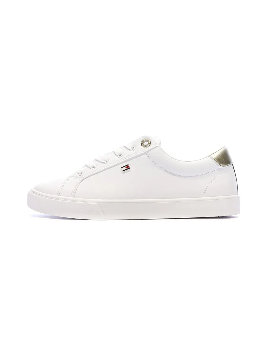 Baskets Blanches/Argent Femme Tommy Hilfiger Sneaker 2
