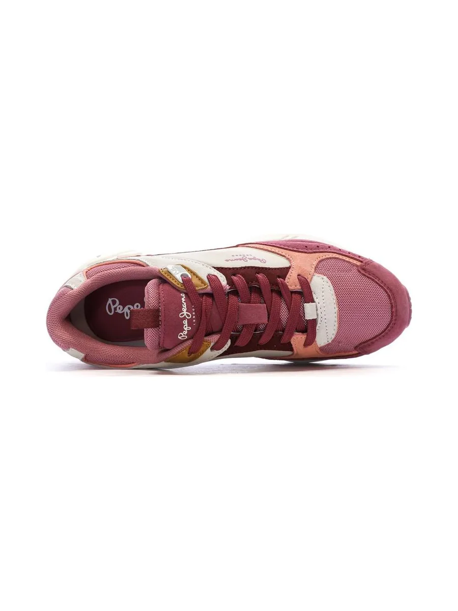 Baskets Rose/Beige Femme Pepe jeans Marlon 5