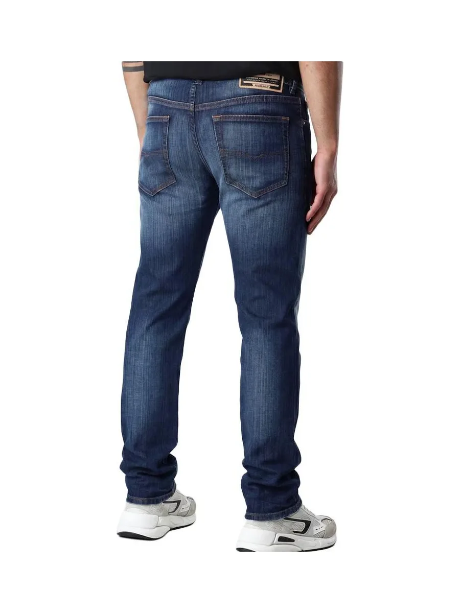 Jean Bleu Foncé Délavé Homme Diesel Buster A00893 3