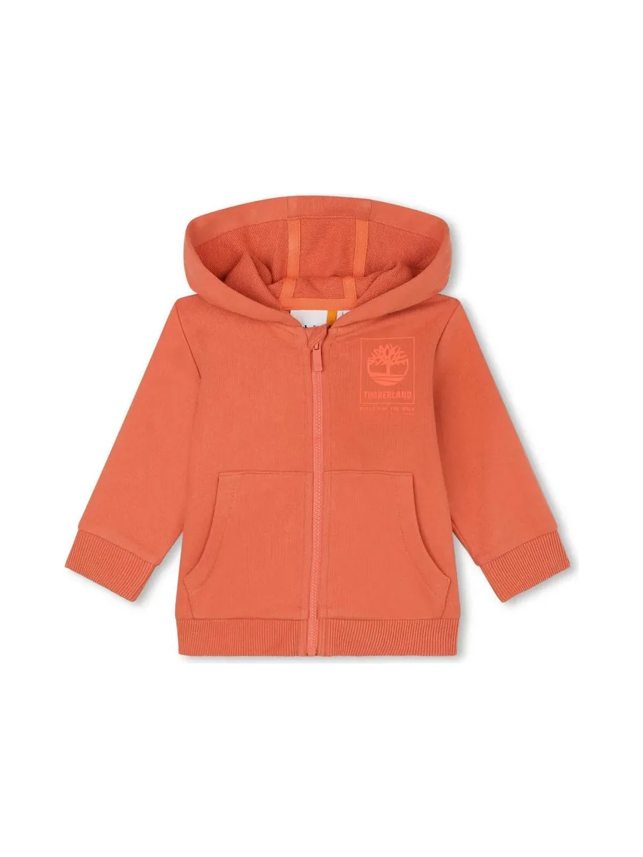 Sweat Orange Bébé Timberland T60115 2