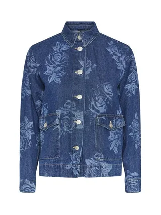 Chemise Bleu Femme Pieces Flora 3