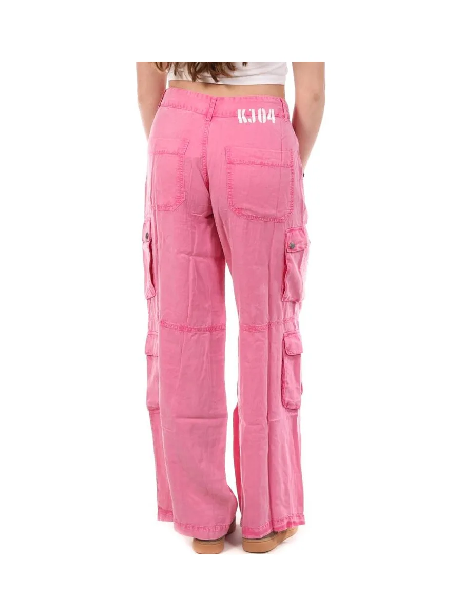 Pantalon fluide Rose Femme Kaporal Miami 3