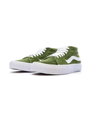 Baskets Vertes Garçon Vans Canvas 6