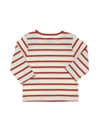 T-shirt Rose à rayures Enfant EOM Loris 2