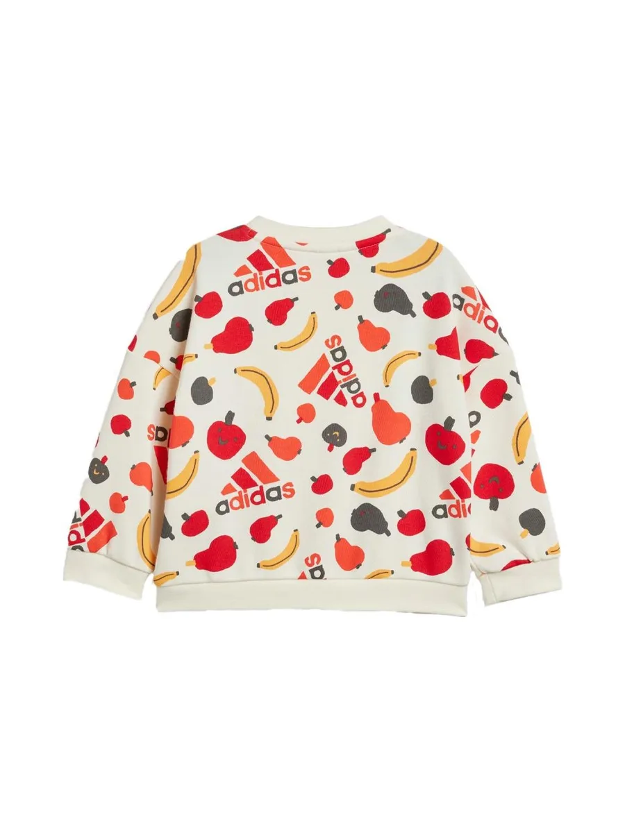 Survêtement Beige/Orange Garçon/Fille Adidas IS2684 2