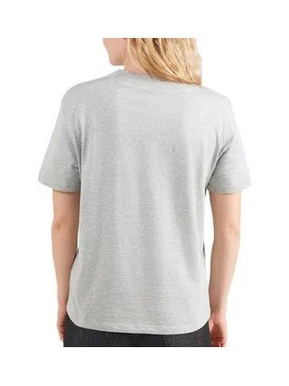 T-Shirt Gris Femme Calvin Klein Jeans Varsity 2