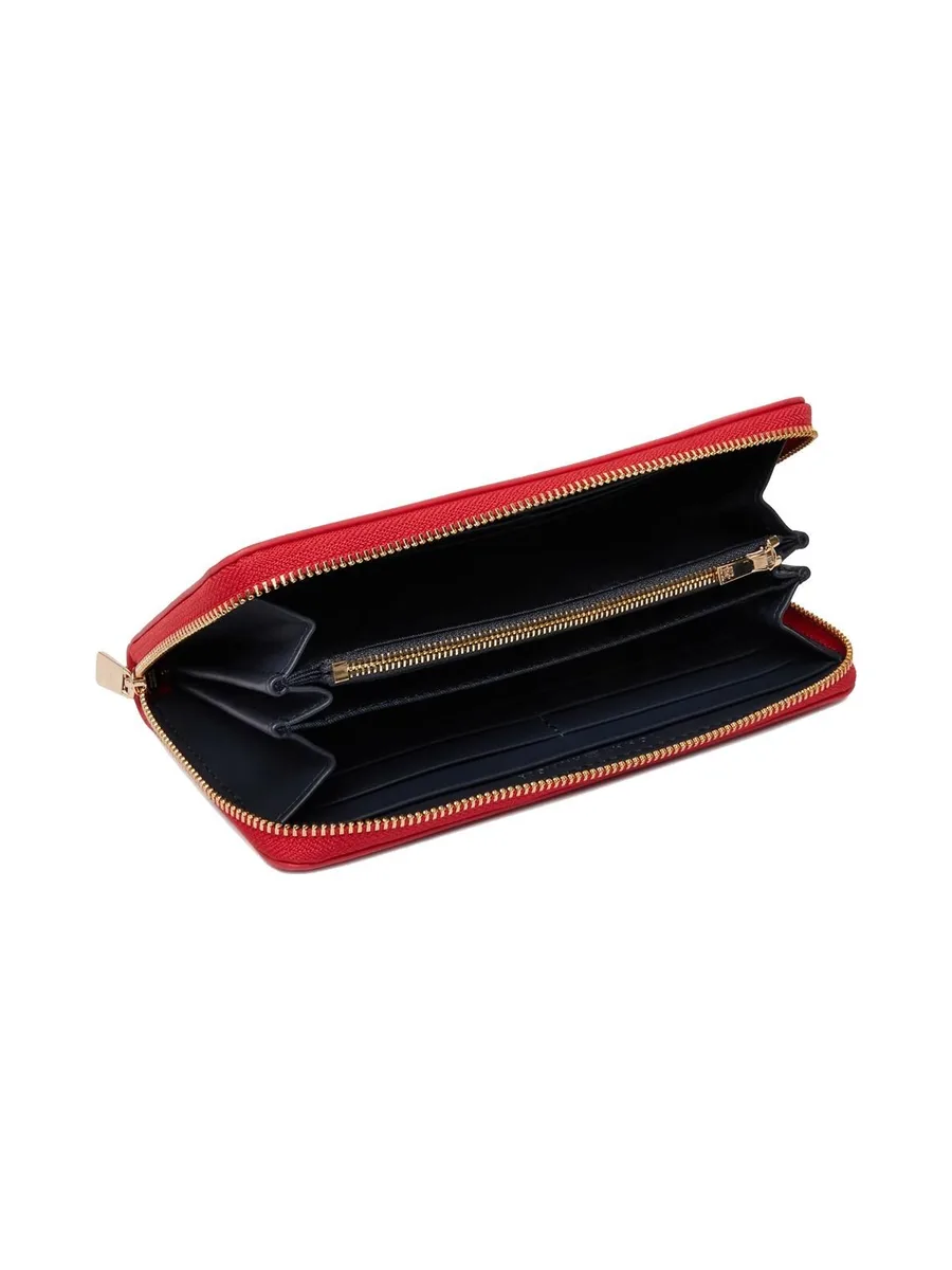 Portefeuille Rouge Femme Tommy Hilfiger Icon1 4