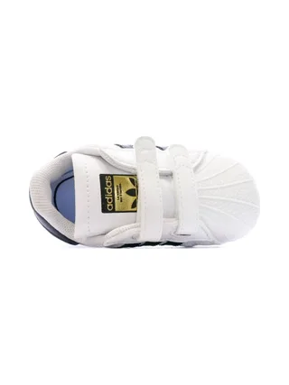 Baskets Blanches Mixte Bébé Adidas Superstar 4