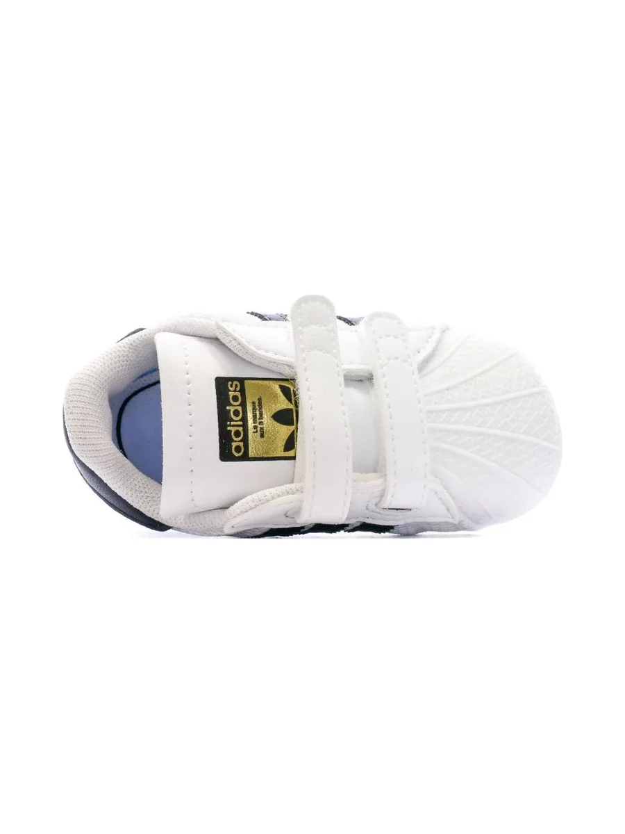 Baskets Blanches Mixte Bébé Adidas Superstar 5