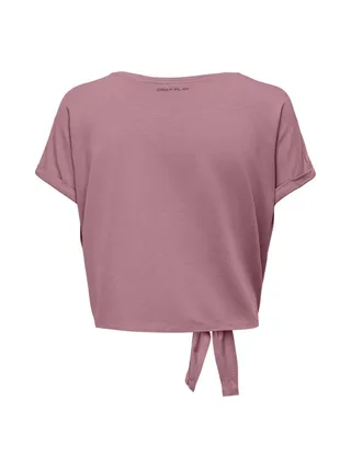 T-Shirt Rose Femme Only Play Life 2