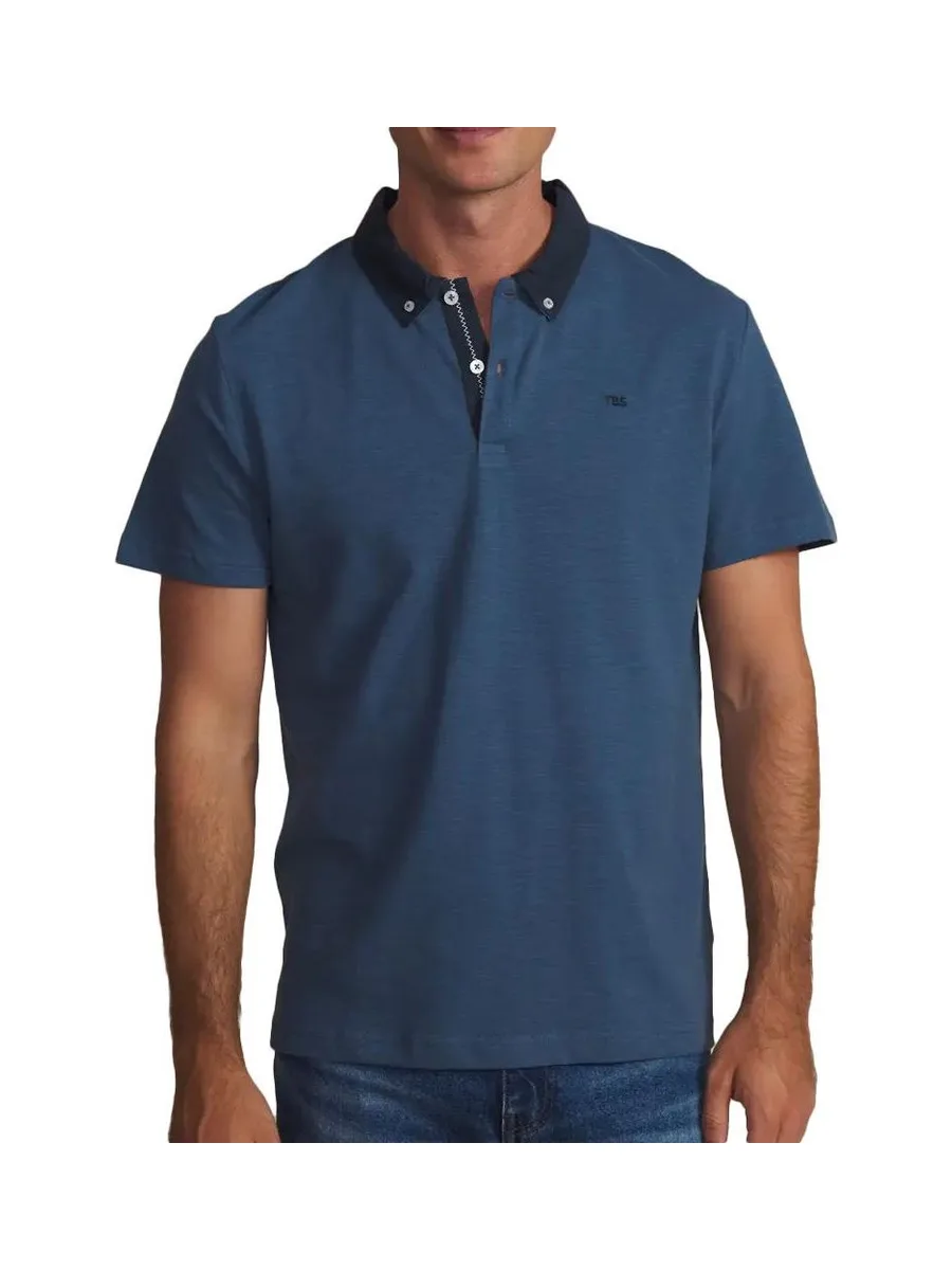 Polo Marine Homme TBS Mangrove 2