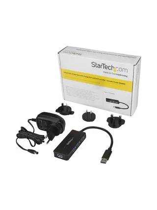 StarTech.com 4 Port USB 3.0 Hub with Cha 3