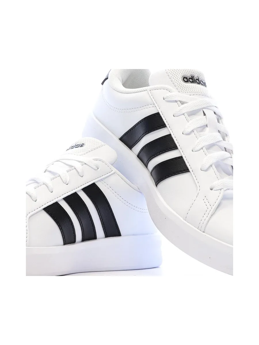 Baskets Blanc/Noir Adidas Grand Court 3.0 8