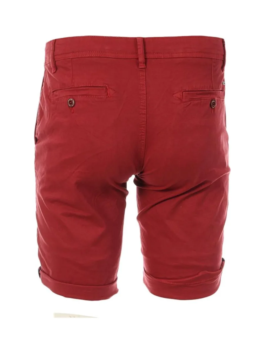 Short Rouge Homme RMS26 Chino 3